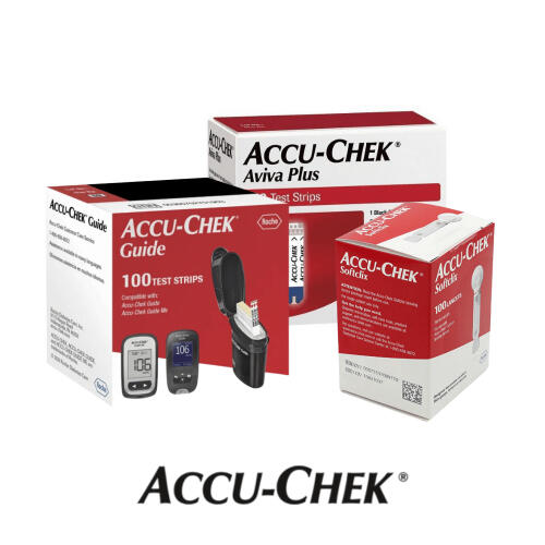 - Aviva Plus 100ct - Aviva Plus 50ct - Aviva Plus 50ct Mail Order - FastClix Lancets - Guide 100ct - Guide 50ct - SoftClix Lancets